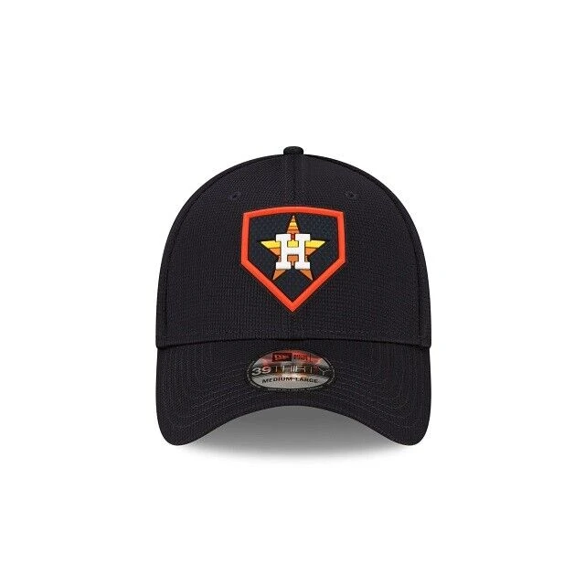 2022 Houston Astros New Era 39THIRTY MLB Clubhouse Stretch Flex Cap Hat 3930 2 2022 Houston Astros New Era 39THIRTY MLB Clubhouse Stretch Flex Cap Hat 3930