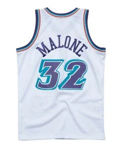 Karl Malone Utah Jazz Mitchell & Ness 1996-1997 Mountains Authentic Jersey