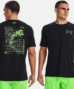 Under Armour Men's UA Fish Bass Skelmatic Short Sleeve Graphic T-Shirt SS Tee