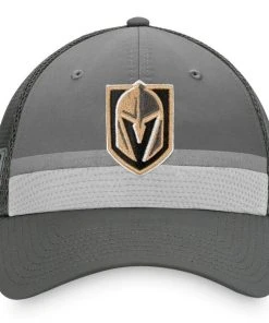 2022 Vegas Golden Knights Fanatics NHL Home Trucker Mesh Snapback Hat Cap Hat