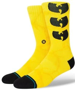 Stance X Wu-Tang Clan Enter The Wu Camo Hip Hop Rap Crew Socks Large Men's 9-13