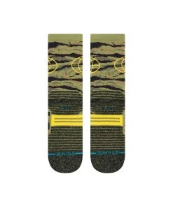Stance X Wu-Tang Clan Wu World Camo Hip Hop FEEL360 Crew Socks Large Men's 9-13