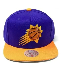 Phoenix Suns Mitchell & Ness NBA Snapback Hat 2Tone Hardwood Classics Cap Retro