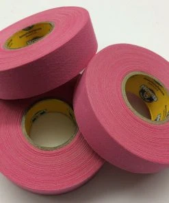 Pink Hockey Stick Tape - 1x27 Yards - 3 Rolls - Howies Hockey Tape - Grip Tape