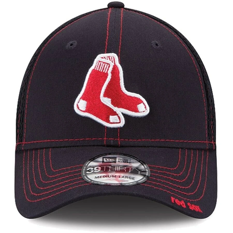 2022 Boston Red Sox New Era MLB Neo 39THIRTY Stretch Flex Mesh Back Cap Hat Stocking 2 2022 Boston Red Sox New Era MLB Neo 39THIRTY Stretch Flex Mesh Back Cap Hat Stocking