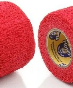 Howies Hockey Power Grip Tape - 2 Rolls Of Red 1.5