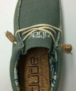 Hey Dude Wally Eden Sage Men's Shoes Comfortable Lightweight Slip On Casual Shoe 11 Hey Dude Wally Eden Sage Men's Shoes Comfortable Lightweight Slip On Casual Shoe