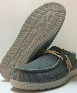 Hey Dude Wally Eden Brown Men's Shoes Comfortable Lightweight SlipOn Casual Shoe Hey Dude Shoes