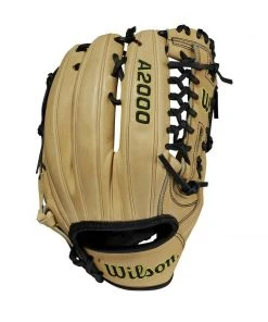 2021 Wilson A2000 A12 Pitcher Outfield Glove 12" WBW10009212 Blonde Baseball RHT