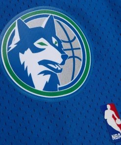 Minnesota Timberwolves Mitchell & Ness NBA Authentic Swingman Men's Mesh Shorts 6 Minnesota Timberwolves Mitchell & Ness NBA Authentic Swingman Men's Mesh Shorts