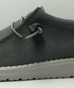 Hey Dude Wally Recycled Leather Quarry Casual Lightweight Slip On Men's Shoes Hey Dude Shoes 8 Hey Dude Wally Recycled Leather Quarry Casual Lightweight Slip On Men's Shoes Hey Dude Shoes