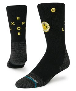 Stance X National Geographic Exploration FEEL360 Crew Socks Large Men's 9-13