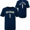 Zion Williamson New Orleans Pelians #1 NBA Outerstuff Boys Jersey T-Shirt Youth