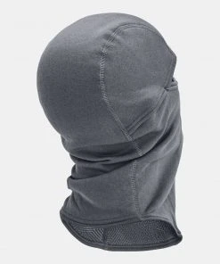 Under Armour Men's UA ColdGear Infrared Hood Balacalava Facemask Black Gray