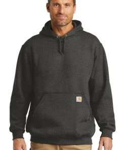 Carhartt Men's Midweight Hooded Sweatshirt Pullover Long Sleeve Workwear Hoodie