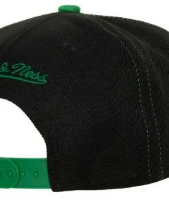 Boston Celtics Mitchell & Ness Snapback Hat Sharktooth Cap Hardwood Classics