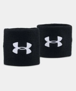 Under Armour UA Performance 3" Unisex Wristbands Sweatbands All Sport 2-Pack