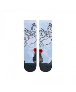 Stance X Alice In Wonderland I'm Late Run Socks Large Mens 9-13 FEEL360 Socks