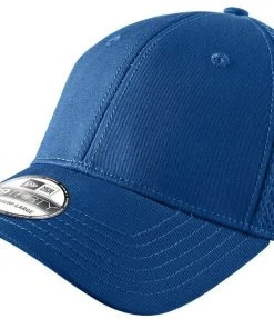 New Era 39THIRTY Mesh Back Flex Stretch Hat Blank Cap - Black, White, Navy, Red