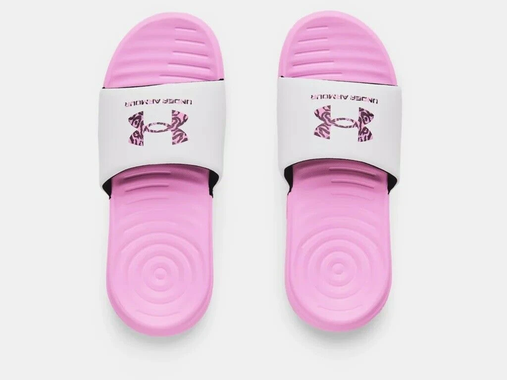 Under Armour Girl's UA Ansa Graphic Fixed Strap Slides Sandals Many Sizes Colors 1 Under Armour Girl's UA Ansa Graphic Fixed Strap Slides Sandals Many Sizes Colors