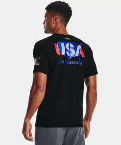Under Armour Mens UA Freedom USA States Logo Short Sleeve Graphic T-Shirt SS Tee 19 Under Armour Mens UA Freedom USA States Logo Short Sleeve Graphic T-Shirt SS Tee