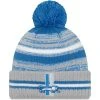 NFL 2021 Detroit Lions New Era Knit Hat On Field Sideline Beanie Stocking Cap