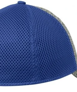 New Era 39THIRTY Shadow Heather Flex Mesh Structured Stretch Hat Blank Cap