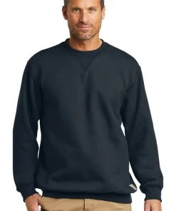 Carhartt Men's Midweight Crewneck Sweatshirt Pullover Long Sleeve Workwear Crew