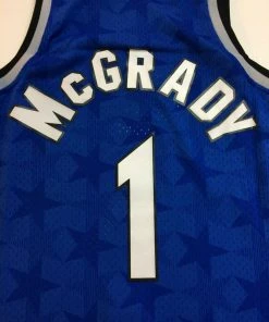 Tracy McGrady Orlando Magic Mitchell & Ness NBA Authentic Jersey 2000-2001 Blue 14 Tracy McGrady Orlando Magic Mitchell & Ness NBA Authentic Jersey 2000-2001 Blue