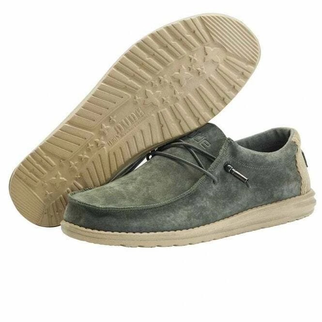 Hey Dude Shoes Hey Dude Wally Suede Musk Men's Shoes Comfortable Lightweight Slip On Casual 1 Hey Dude Shoes Hey Dude Wally Suede Musk Men's Shoes Comfortable Lightweight Slip On Casual