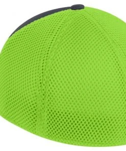 New Era 39THIRTY Mesh Back Flex Stretch Hat Blank Cap - Black, White, Navy, Red