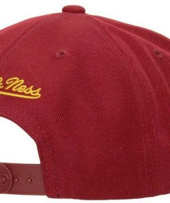 2022 Cleveland Cavaliers Mitchell & Ness NBA Snapback Hat 2Tone Cap Flat Brim