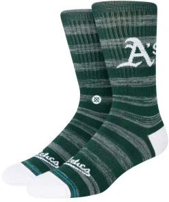 2022 Oakland Athletics A's Stance MLB Twist Baseball Socks Large Men's 9-13