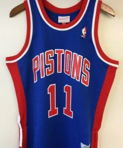 Isiah Thomas Detroit Pistons Mitchell & Ness NBA Authentic Jersey 1988-1989 13 Isiah Thomas Detroit Pistons Mitchell & Ness NBA Authentic Jersey 1988-1989