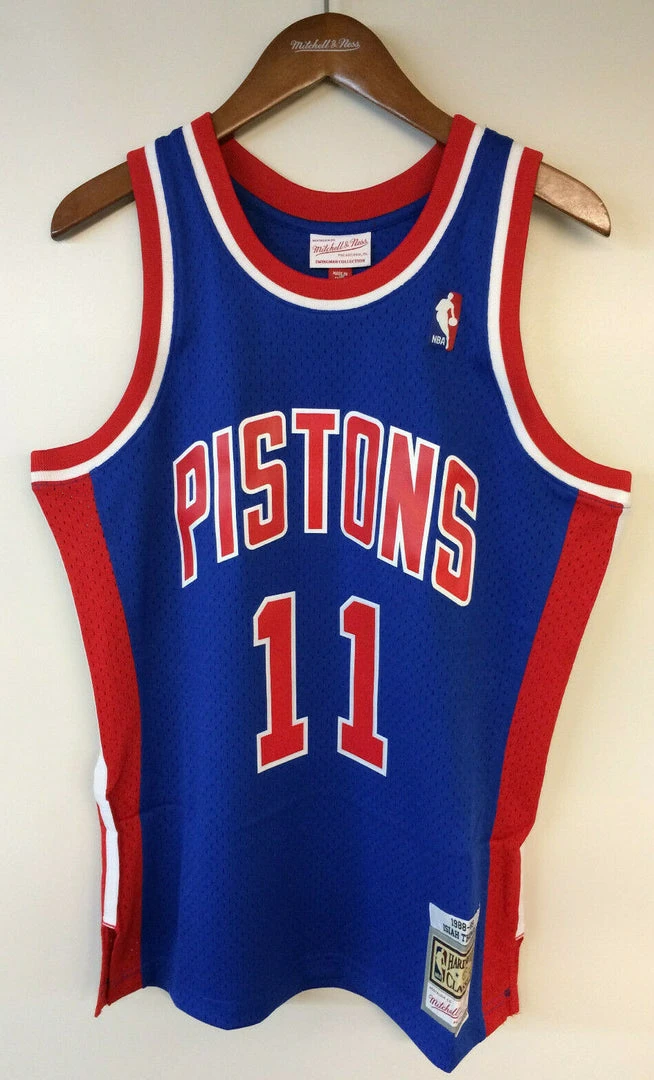 Isiah Thomas Detroit Pistons Mitchell & Ness NBA Authentic Jersey 1988-1989 3 Isiah Thomas Detroit Pistons Mitchell & Ness NBA Authentic Jersey 1988-1989