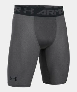 Under Armour Men's UA HeatGear Armour Long Compression Shorts Workout 9" Length 8 Under Armour Men's UA HeatGear Armour Long Compression Shorts Workout 9