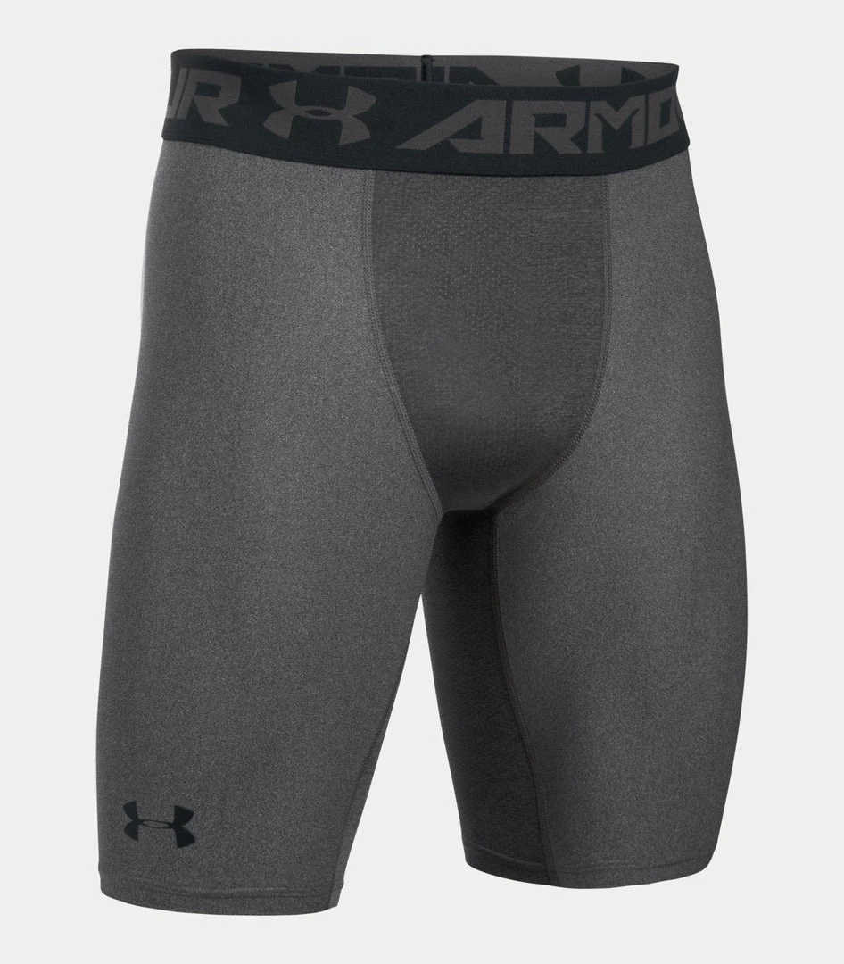 Under Armour Men's UA HeatGear Armour Long Compression Shorts Workout 9" Length 3 Under Armour Men's UA HeatGear Armour Long Compression Shorts Workout 9" Length