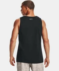 Under Armour Men's UA Sport Style Logo Cotton Tank Big Logo - Many Colors