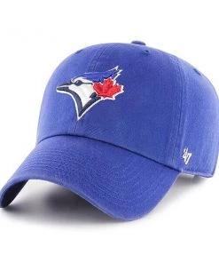 ’47 2022 Toronto Blue Jays '47 Brand MLB Clean Up Adjustable Strapback Hat Dad Cap