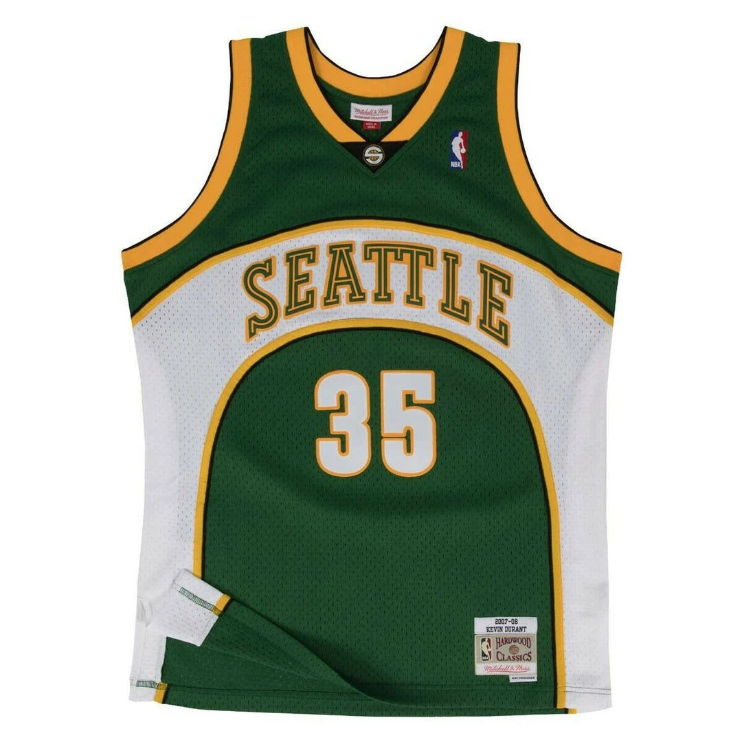 Kevin Durant Seattle SuperSonics Mitchell & Ness Authentic 2007-08 Jersey Sonics 3 Kevin Durant Seattle SuperSonics Mitchell & Ness Authentic 2007-08 Jersey Sonics