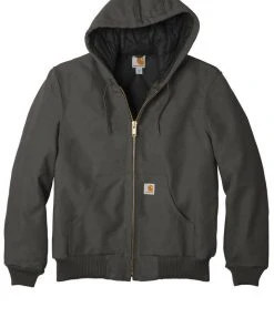 Carhartt Quilted Flannel Lined Duck Active Jacket J140 Regular/Tall Work Winter