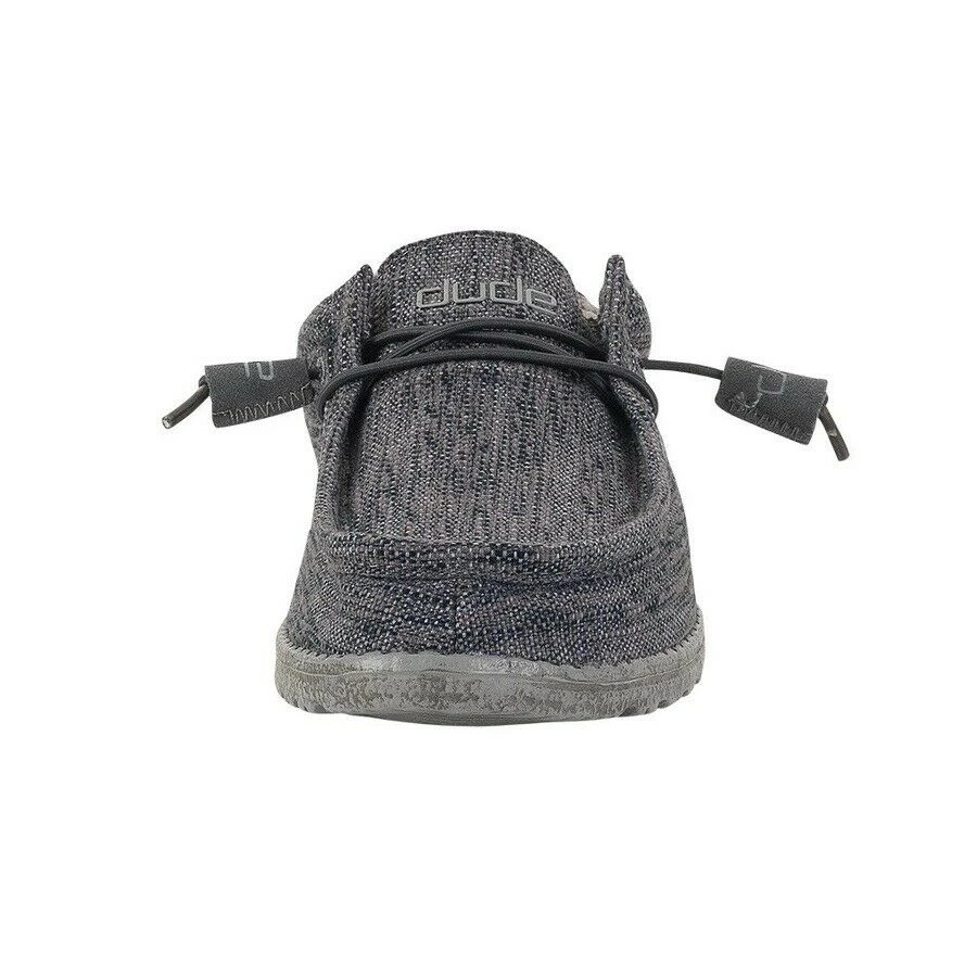 Hey Dude Wally Woven Carbone Men's Shoes Comfortable Lightweight Slip On Casual Hey Dude Shoes 4 Hey Dude Wally Woven Carbone Men's Shoes Comfortable Lightweight Slip On Casual Hey Dude Shoes