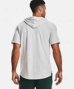 Under Armour Mens UA Project Rock Terry Snake Short Sleeve Hoodie Dwayne Johnson
