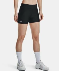 Under Armour Team Shorty 3 Volleyball Spandex Shorts Black Volleyball Short 3