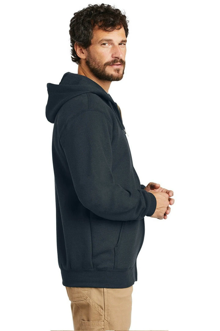 Carhartt Men's Midweight Hooded Sweatshirt Zip Front Long Sleeve Workwear Hoodie 19 Carhartt Men's Midweight Hooded Sweatshirt Zip Front Long Sleeve Workwear Hoodie