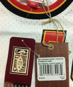 Dikembe Mutombo Atlanta Hawks Mitchell & Ness NBA 1996-1997 Authentic Jersey HWC