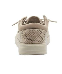 Hey Dude Shoes Hey Dude Wendy Polly Sox Rose Dust Lightweight Women's Shoes Slip On Casual Shoe