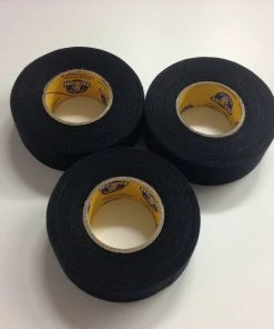 Howies Hockey Black Hockey Tape - 1x15 Yards - 3 Rolls Of Black Howie's Hockey Tape