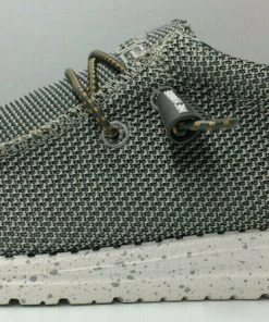 Hey Dude Wally Sox Asphalt Men's Casual Comfortable Lightweight Slip On Shoes 8 Hey Dude Wally Sox Asphalt Men's Casual Comfortable Lightweight Slip On Shoes