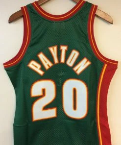 NBA Gary Payton Seattle SuperSonics Mitchell & Ness Authentic 1995-96 Jersey Sonics